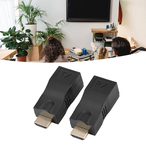Brynna Single Cable ExtenderExtender Repeater Converter for Home Theater Entertainment