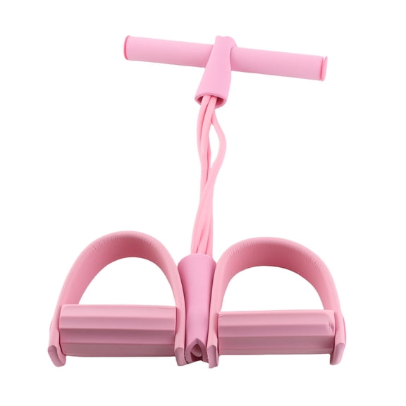 Brynna Sit Up Training RopeResistance 4 Tube Elastic Pull Rope Sit Up Training Pedal Resistance Band Yoga Stretching Fitness Equipment