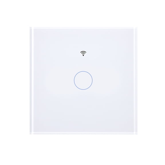 Brynna Smart Switches Smart WiFi Glass Wall Touch Light Switch Control Countdown Timer Indicator for Modern Home
