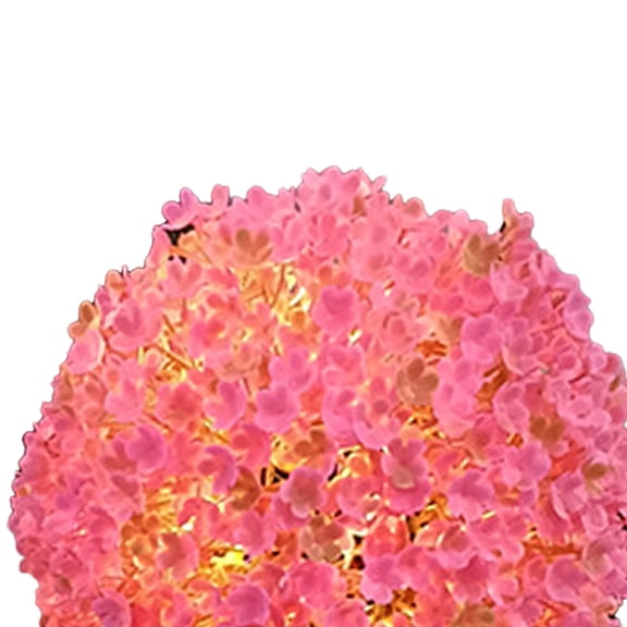 Brynna Solar Flower Spot Light Solar Ball Flower Spot Light, Unique Solar Ball Light Ground Plug Energy Saving IP42 Protection Romantic for Courtyard Pink