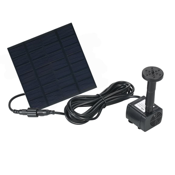 Brynna Solar Powered Water For Solar High Efficiency Solar Powered Brushless for Cycle Pond Fountain Rockery Fountain