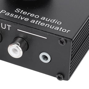 Brynna Sound Attenuator Passive Stereo Inline Variable Sound Attenuator High to Low for Home Theater and Sound Performance