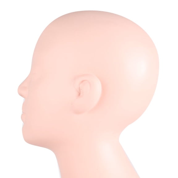 Brynna Stand Makeup Practice Head Model, Wig Stand Makeup Practice for Massage Practice