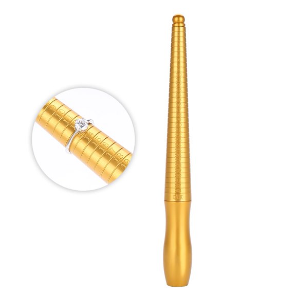 Brynna Stick Sizer Stick HK Copper Ring Sizer Finger Size Gauge Mandrel Jewelry Size Stick