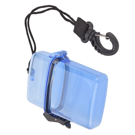 Brynna Surfing Kayak AccessoryPLASTIC TRANSPARENT UNDERWATER KAYAK SEAL BOX WITH ROPE HOOK FOR SURFING CANOE KAYAK