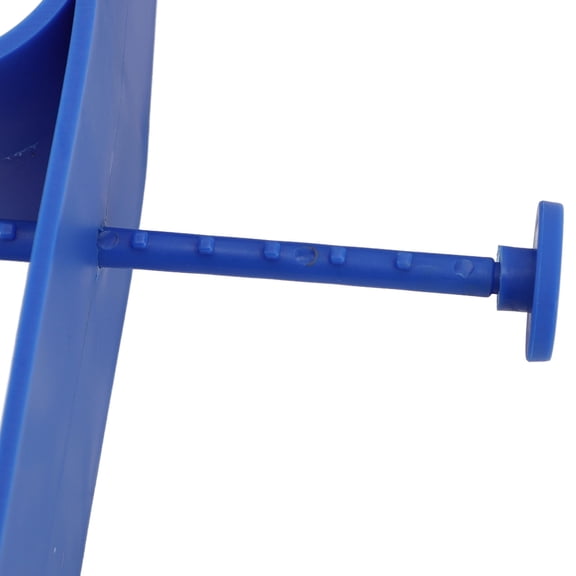 Brynna Swimming Pool Hook Set Pool Pole Hangers, Anti Crack Blue Rustproof Versatile 2PCS Pool Fence Hooks for Brushes
