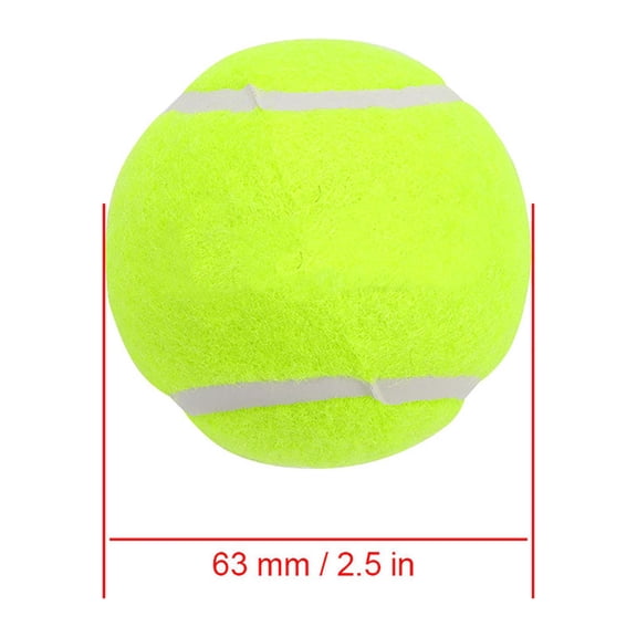 Brynna Tennis Prctice3 Pcs Tennis Ball Practice Balls for Tennis Training, Elasticity, Stability, and Durability with for Competition, Exercises, Entertainment