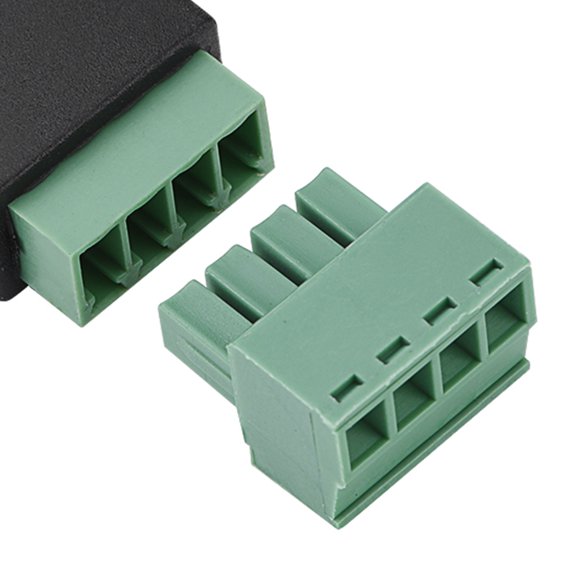 Brynna Terminal AdaptorEthernet Connector RJ11 6P4C Male Screw Terminal Converter Adapter Modem Connection