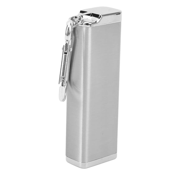 Brynna Travel Cigar Holder Cigar Holder, Aluminum Box 6 Pcs for Travel Silver