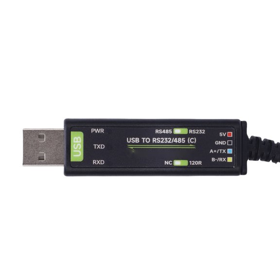 Brynna USB to 232 Serial Port CableUSB To 232 485 Cable, Serial Port Adapter Cable Comm Switching for Data Transfer
