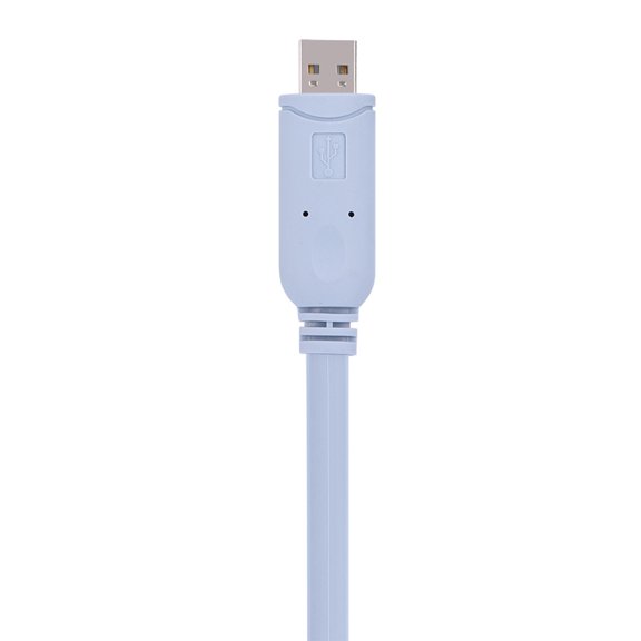 Brynna USB to RJ45 Serial CableUSB2.0 Male to RJ45 Male CAT5 Serial Console Flat Cable, Connects USB Port to Console Port with Drivers for