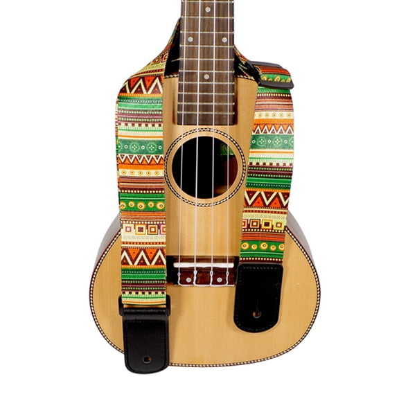 Brynna Ukulele Straps Adjustable Ukulele 4 String Hawaii Guitar Shoulder Strap Portable Charm Hawaii Style Design Show Accessories