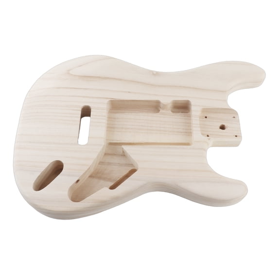 Brynna Unfinished Guitar Barrel Barrel Guitar Barrel Body Maple Polished Unfinished Electric Guitar Barrel for ST Electric Guitar Accessories