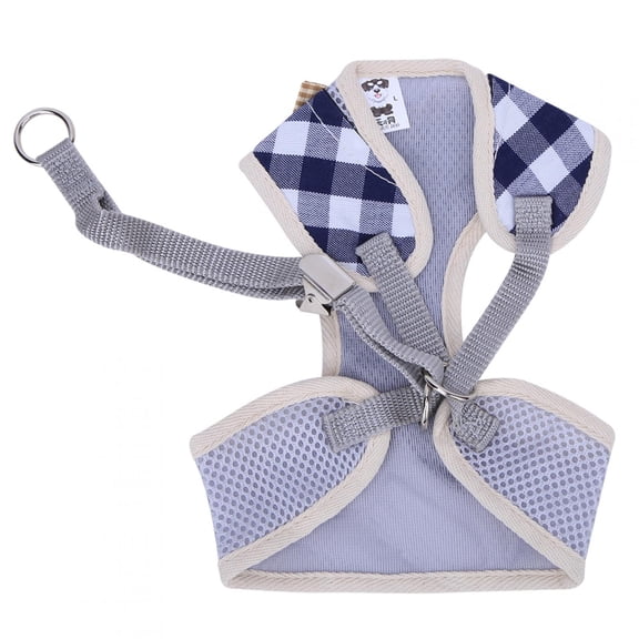 Brynna Vest Pet Harness Harness Polyester Breathable Mesh Vest style Pet Chest Strap Harness Pulling Traction Leash Rope for CatsM
