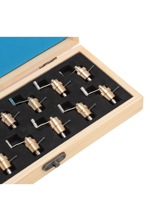 Watch Mainspring Winder Repairing Kit Watch Mainspring Winder, Brass Watch Winding Tool Kit Portable for Jewelers