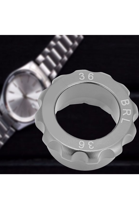 Watch Open Tool Watch Case Screw Back Opener Dies Set Watch Repair Tools, Steel Material, Easy to Use, Great for Opening Screw Back Case, Watch Case Opener Dies Set