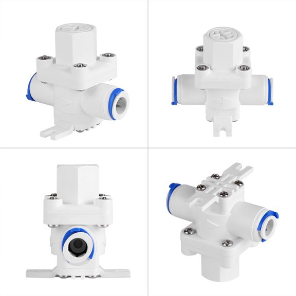 Brynna Water Pressure Regulator Valve 3/8" Water Pressure Relief Regulator, Increase Water Pressure, Prevent Water Hammer, Filter Protection, for RO Systems