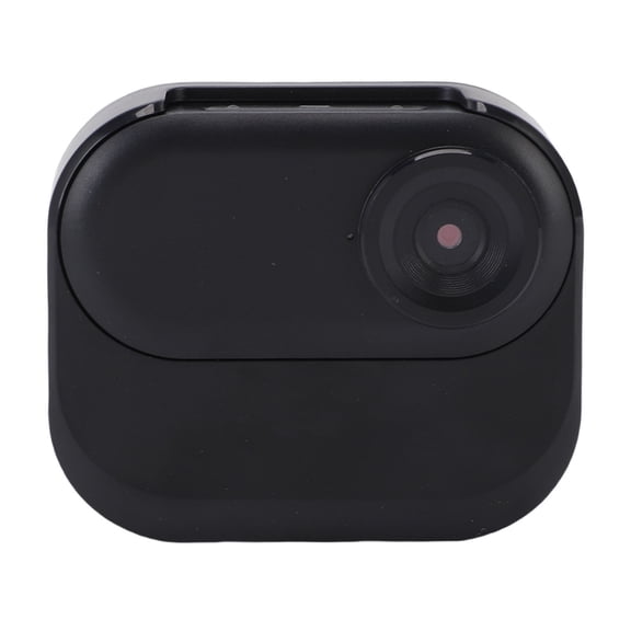 Brynna Water Proof Action Camera Thumb Camera, Small Action Camera 12MP 1080P HD for Cycling Black