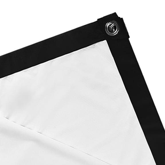 Brynna White Projector ScreenDIAGONAL 60100 INCH PORTABLE FOLDABLE WHITE PROJECTOR SCREEN 4:3 FOR OUTDOOR CAMPING MOVIE