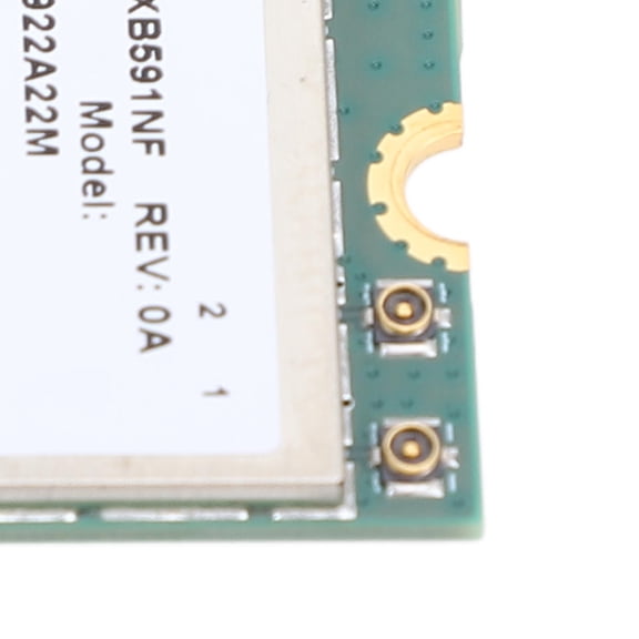 Brynna WiFi 6E Wireless CardBluetooth 5.2 Band Network Adapter, PCB 5374Mbps M.2 Wireless Card for Work