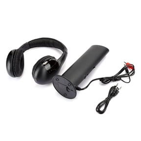 Brynna Wireless HeadsetHeadphone, FM Headset 5 in 1 High Reception Sensitivity Online Voice Chat Built in Microphone for MP3 for Adult