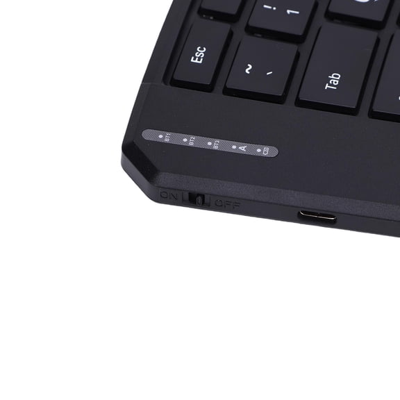 Brynna Wireless Split Travel KeyboardErgonomic Foldable Keyboard, Folding Rechargeable Wireless Keyboard V Shape 166 Angle for Studying