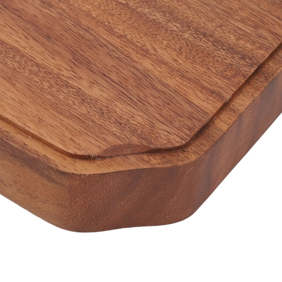 Brynna Wood Dried Fruit Tray Wooden Fruit Plate, Food Safe Wooden Serving Trays for Home Square