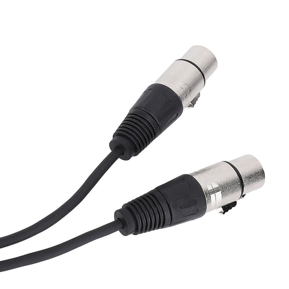 Brynna XLR Splitter Microphone CableDual Female XLR To Male XLR Y Cable, XLR Y Splitter Cable 3 Pin for Mixer Speaker 1 Piece