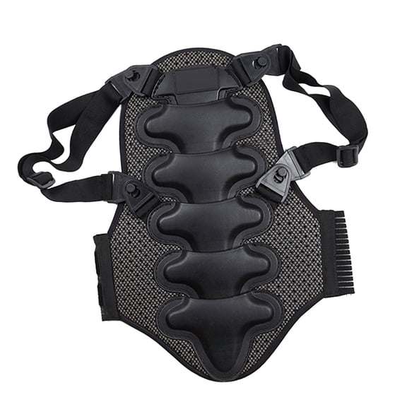 Brynna back protector for mountain bikingMotorcycle Back Protector Detachable Thick EVA Protection Back Pad Cushion for Motorcycling Mountain Biking Skating Skiing