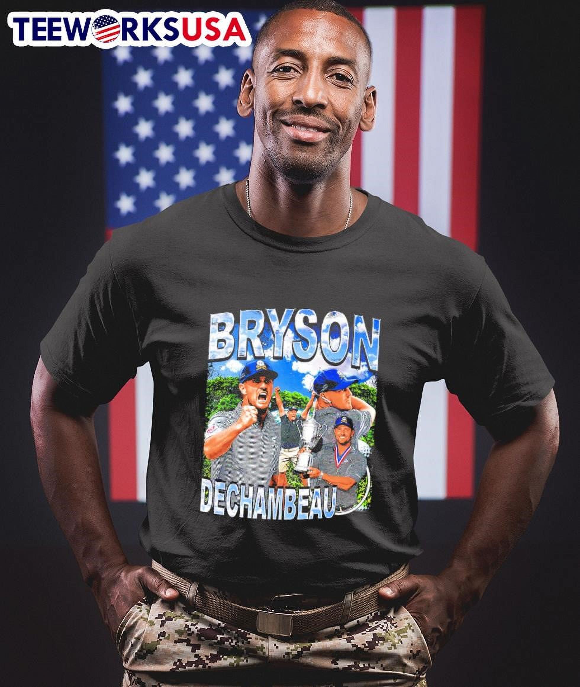 Bryson Dechambeau Golf Champions Trophy Graphic Shirt