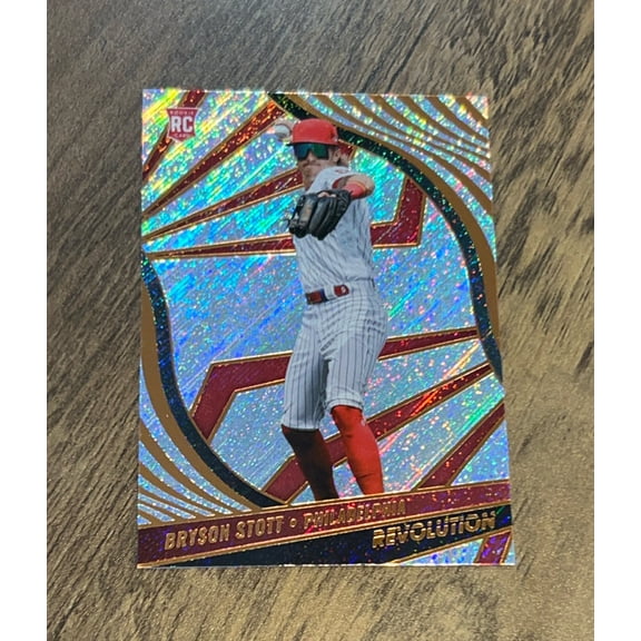 Bryson Stott MLB Philadelphia Phillies 2022 Panini Chronicles - Revolution 40 RC trading card