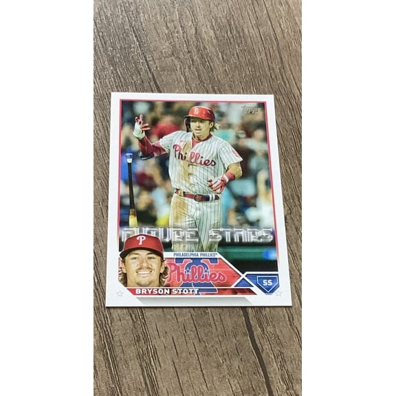 Bryson Stott MLB Philadelphia Phillies 2023 Topps 295 Insert Trading Card
