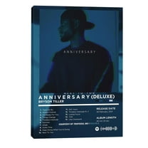 Bryson Tiller Album Cover Poster, Hip Hop Posters, Minimalist Posters, Cover Print Wall Art,Trapsoul Poster, Anniversary