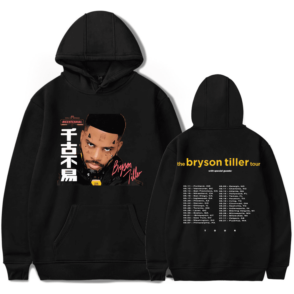 Bryson Tiller Merch The Bryson Tiller Tour 2024 Hoodies Classic