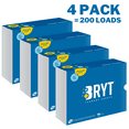 thumbnail image 1 of Bryt Laundry Detergent Sheets, Fresh Scent, Eco-Friendly No Mess 200 laundry sheets detergent, 1 of 8
