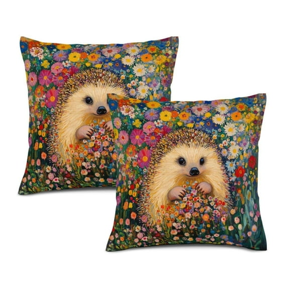 Brythos 2Pcs Throw Pillow Covers,Flexible and Breathable Pillow Covers,Machine Washable Quick-Dry Couch Pillow Covers,Style23,20"X20"