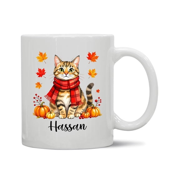 Brythos Coffee Mugs,Durable and Sturdy Coffee Cups Ceramic,Perfect for Cat Lovers Ceramic Coffee Mug,Style1,15Oz