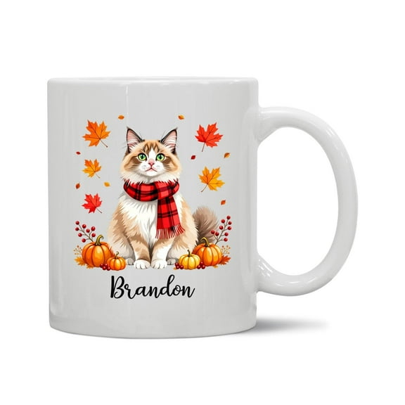 Brythos Coffee Mugs,Vivid Long-Lasting Colors Coffee Cups Ceramic,Thick C-Shaped Handle Ceramic Coffee Mug,Style9,11Oz