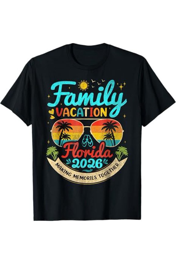 Florida Beach Cruise 2026 Family Matching T-Shirts