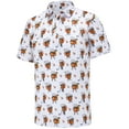 thumbnail image 1 of Brythos Men's Golf Shirts - Printed Performance Wicking CasualMulticolor1,XXXXXL, 1 of 5