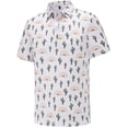 thumbnail image 1 of Brythos Men's Golf Shirts - Printed Performance Wicking CasualMulticolor3,L, 1 of 5