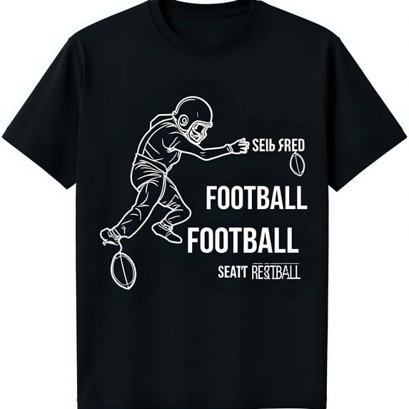 Brythos Men's Printed T-Shirt - Gender-Neutral Design With Round Neck And Simple,XXXXL