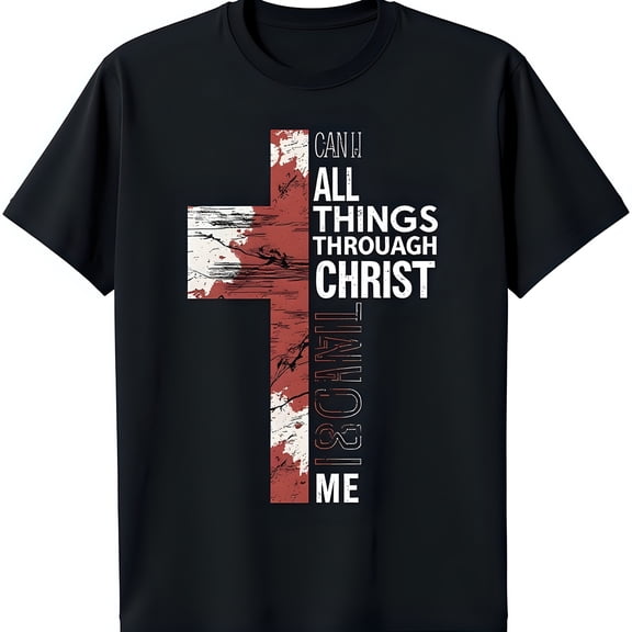 Brythos Men's Printed T-Shirt - Skin-Friendly,Soft,Breathable And Non-Stuffy Classic Round Neck,XL