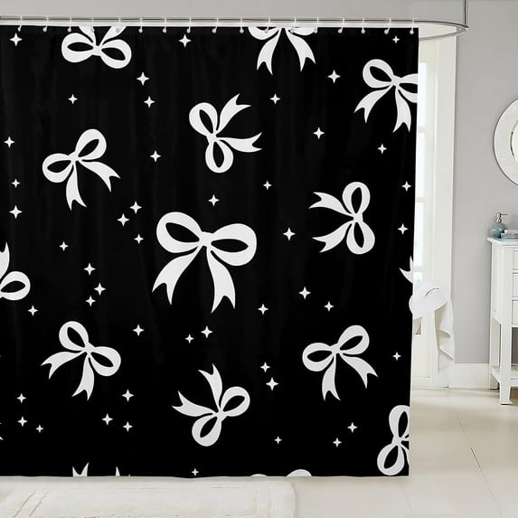Brythos Shower Curtains,Easy and Secure Installation Shower Curtains for Bathroom,Long-Lasting Freshness Fabric Shower Curtain,Style31,35"X72"