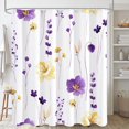 thumbnail image 1 of Brythos Shower Curtains,Long-Lasting Brightness Shower Curtains for Bathroom,Tear-Resistant Construction Fabric Shower Curtain,Style11,72"X78", 1 of 6