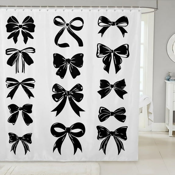 Brythos Shower Curtains,Reinforced Metal Grommets Shower Curtains for Bathroom,Reactive Dyeing Process Fabric Shower Curtain,Style30,35"X72"