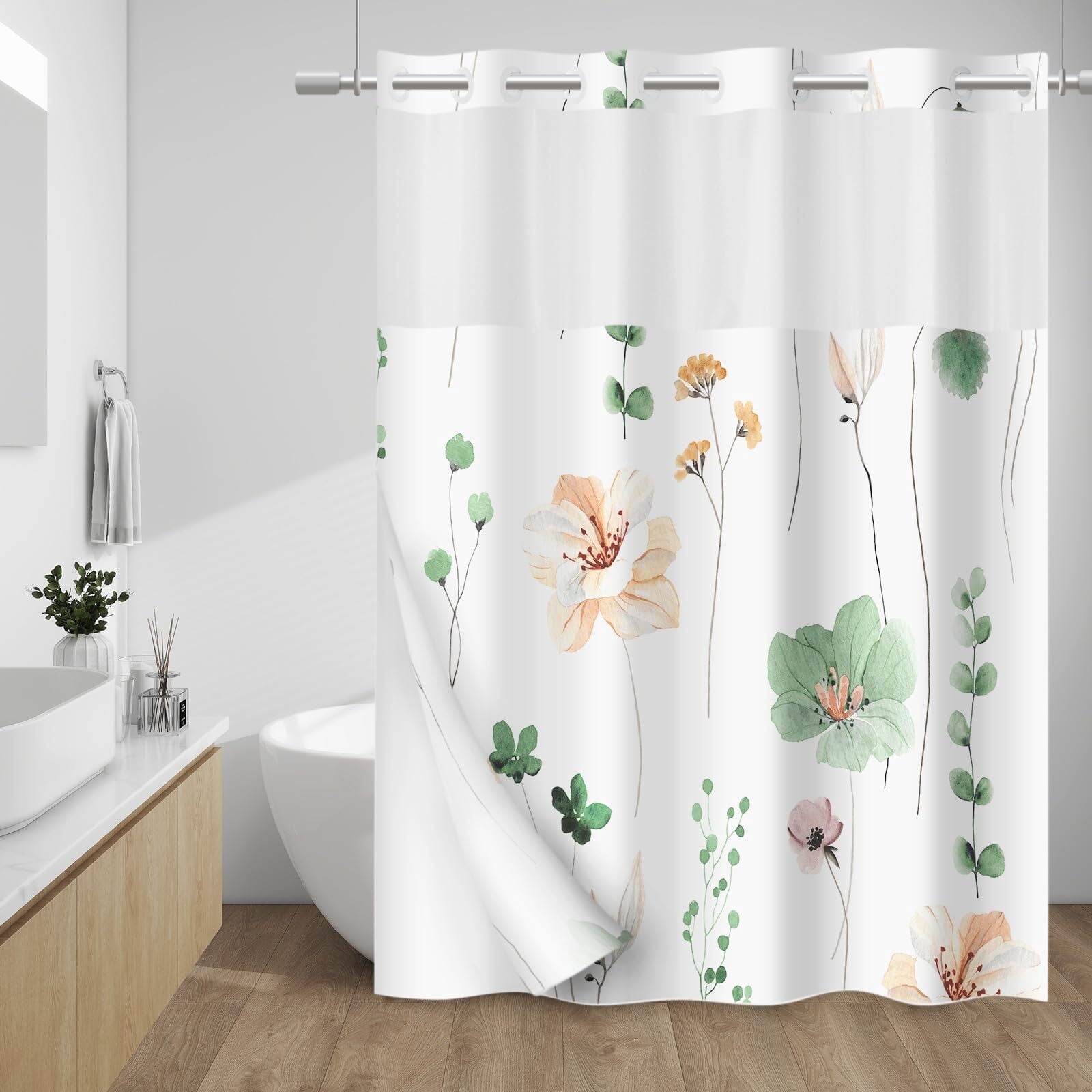 Brythos Shower Curtains,User-Friendly Comfort Design Shower Curtains ...