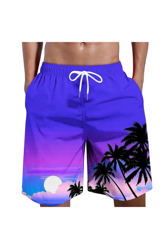 Swim Trunks Men,Suitable for Sports and Leisure Swimming Trunks for Men,Creates Vibrant Summer Look Mens Bathing Suit,Multicolor,S