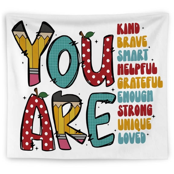 Brythos Tapestry for Bedroom,Great for Home Décor Or Outdoor Activities Wall Tapestry,Machine Washable and Air Dry Tapestry Wall Hanging,Multicolor,50"X60"