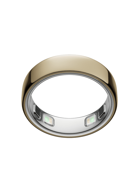 Ring 5 Gold Size 10 World's Smallest Smart Ring Sleep Activity Health Tracker